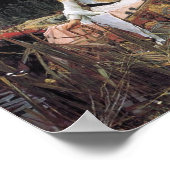 Poster La Dame De Shallot 1888 (Coin)