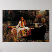 Poster La Dame de Shalott (Devant)