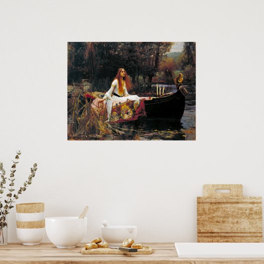 Poster La Dame de Shalott (Cuisine)