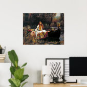 Poster La Dame de Shalott (Bureau à domicile)