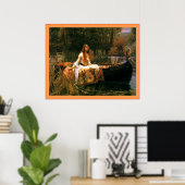 Poster La Dame de Shalott (Bureau à domicile)