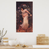 Poster La Dame de Shalott (étude) (Cuisine)