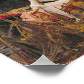 Poster La Dame de Shalott John William Waterhouse (Coin)