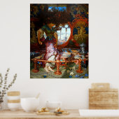 Poster La Dame de Shalott par William Hunt, préraphaélite (Cuisine)