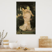 Poster La Dame de Shalott regarde Lancelot (Cuisine)