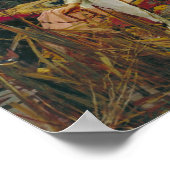 Poster La Dame de Shalott sur l'eau (Coin)