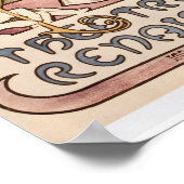 Poster La Dame des Camellias par Alphonse Mucha (Coin)