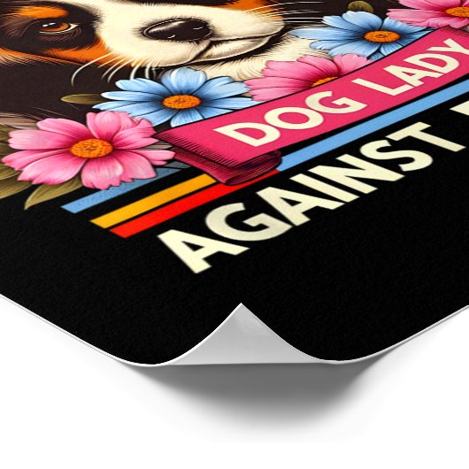 Poster La Dame des Chiens contre les Amoureux de les chie (Coin)