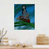 Poster La Dame des Pétales Perdus (Cuisine)