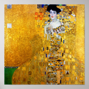 Poster La Dame en or, Gustav Klimt