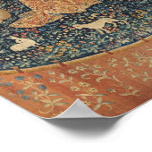 Poster La Dame et la licorne : 'Audition' (Coin)