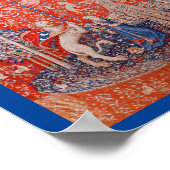 Poster La Dame et la licorne / Goût (Coin)