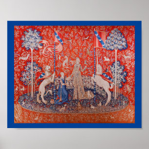 Poster La Dame et la licorne / Goût