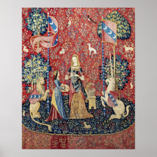 Poster La Dame et la licorne, Odeur