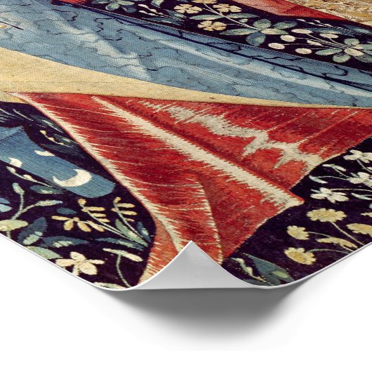 Poster La Dame et la licorne : 'Odeur' (Coin)