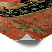 Poster La Dame et la licorne : 'Touch' (Coin)