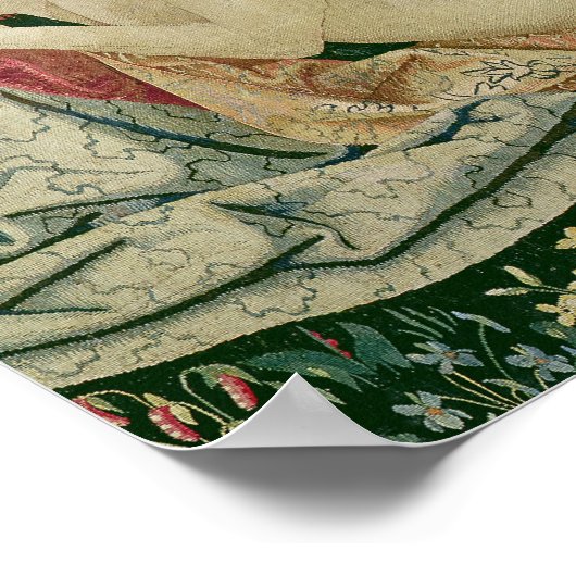 Poster La Dame et la licorne : 'Vue' (Coin)