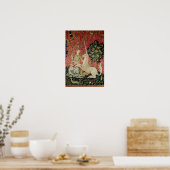 Poster La Dame et la licorne : 'Vue' (Cuisine)