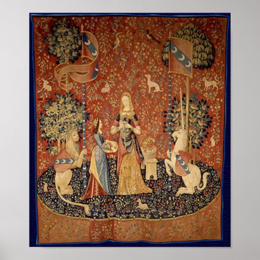 Poster La Dame et l'Unicorn (Devant)