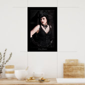 Poster La Dame Noire - Imprimer (Cuisine)