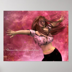 Poster La danse comme personne observe