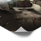 Poster La Danse de la chèvre vengente et du baron rouge (Coin)