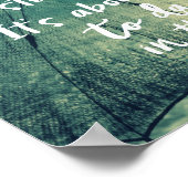 Poster La danse de la vie dans la pluie (Coin)