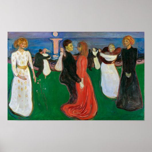Poster La Danse de la vie | Edvard Munch | (Devant)