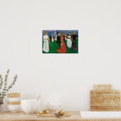 Poster La Danse de la vie | Edvard Munch | (Cuisine)