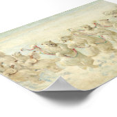 Poster La danse de l'ours polaire | Frederick Stuart Chur (Coin)