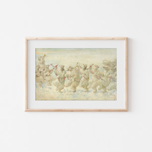 Poster La danse de l'ours polaire Frederick Stuart Chur