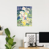 Poster La Danse de Narcisse par Charles Demuth (Bureau à domicile)