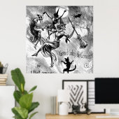 Poster La danse des sorcières (Bureau à domicile)