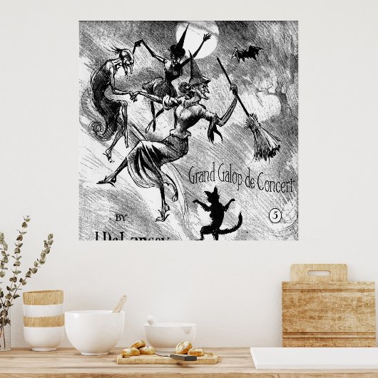 Poster La danse des sorcières (Cuisine)
