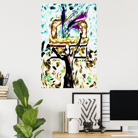 Poster La danse du roi David (Bureau à domicile)