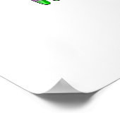 Poster La Danse En Ligne Me Rend Heureux (Coin)