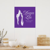 Poster La danse est la vie (Cuisine)