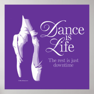 Poster La danse est la vie