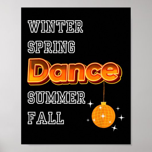 Poster La danse est la vie (Devant)