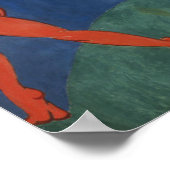Poster La Danse II d'Henri Matisse (Coin)