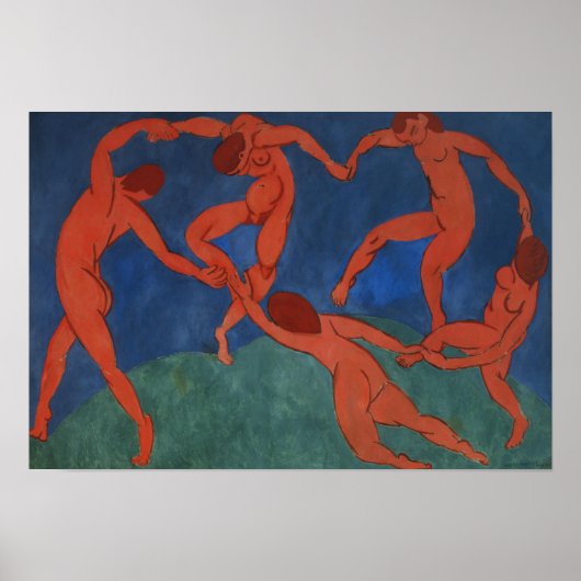 Poster La Danse II d'Henri Matisse (Devant)