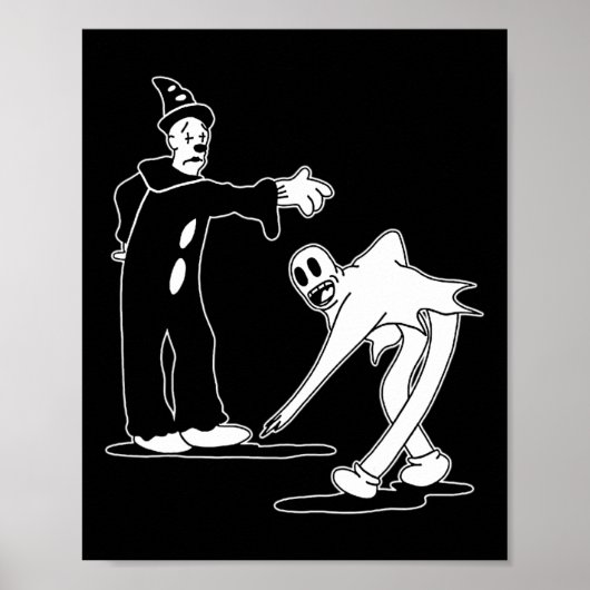Poster La danse magique du fantôme clown (Devant)