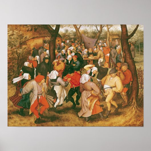Poster La Danse Mariage, 1607 (Devant)