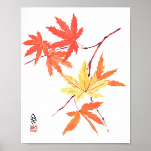 Poster La danse silencieuse de l'automne