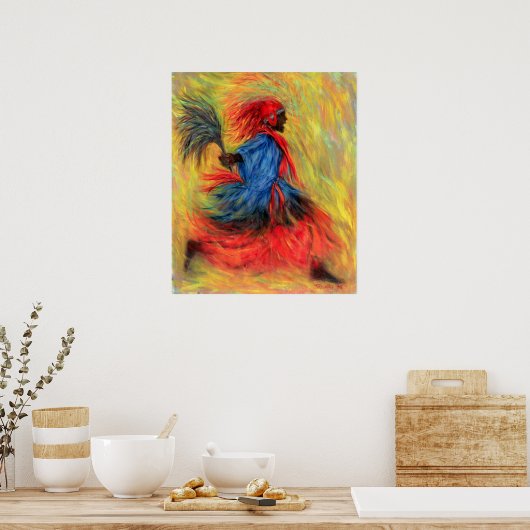 Poster La danseuse 1998 (Cuisine)