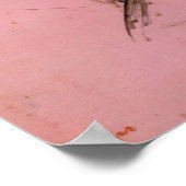 Poster La danseuse glisse sur sa chaussure par Edgar Dega (Coin)