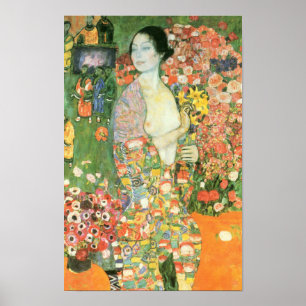 Poster La danseuse — Gustav Klimt (1916-18)