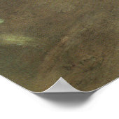 Poster La Danseuse sur la pointe par Edgar Degas (Coin)