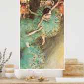 Poster La danseuse verte., c. 1880, Edgar Degas (Cuisine)
