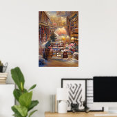 Poster La 📚 de la bibliothèque (Bureau à domicile)